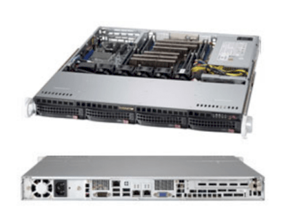 Server Supermicro SuperServer 6017R-MTLF (Black) (SYS-6017R-MTLF) E5-2660 v2 (Intel Xeon E5-2660 v2 2.20GHz, RAM 16GB, 440W, Không kèm ổ cứng)