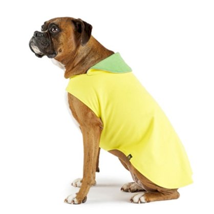 Gold Paw Astoria Dog Overcoat - Yellow
