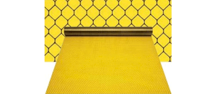 Màn nhựa PVC màu vàng tích hợp line cacbon Quang Minh QM10V