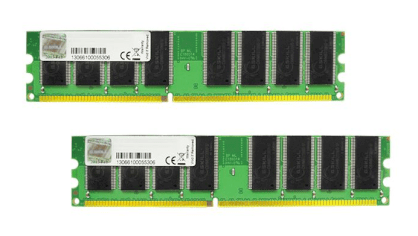 Gskill F1-3200PHU2-2GBNT DDR 2GB (2x1GB) Bus 400MHz PC-3200