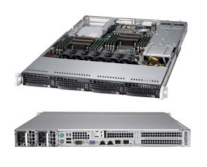 Server Supermicro SuperServer 6017R-72RFTP (Black) (SYS-6017R-72RFTP) E5-2687W (Intel Xeon E5-2687W 3.10GHz, RAM 16GB, 750W, Không kèm ổ cứng)