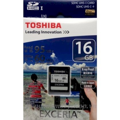 SDHC Toshiba Exceria USH-I 16GB