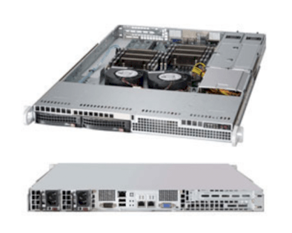 Server Supermicro SuperServer 6017R-TDLRF (SYS-6017R-TDLRF) E5-2650 v2 (Intel Xeon E5-2650 v2 2.60GHz, RAM 8GB, 500W, Không kèm ổ cứng)