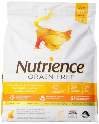Nutrience Grain Free Cat Food, 18-Pound Bag