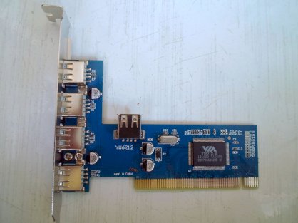 PCI to 4 port USB 2.0 Dtech