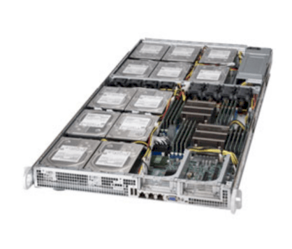 Server Supermicro SuperServer 6017R-73HDP+ (SYS-6017R-73HDP+) E5-2658 v2 (Intel Xeon E5-2658 v2 2.40GHz, RAM 8GB, 650W, Không kèm ổ cứng)