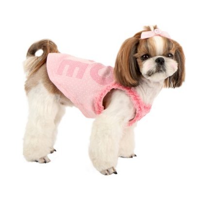 Love Dog Shirt by Puppia - Light Pink