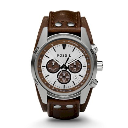 Đồng hồ Fossil Chronograph Cuff  Leather CH2565