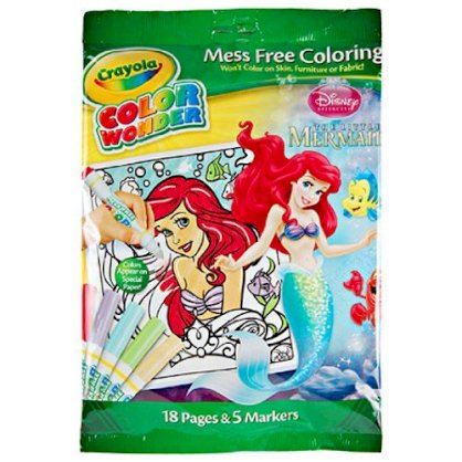 Tập tô màu và bút tô màu Crayola 18 trang