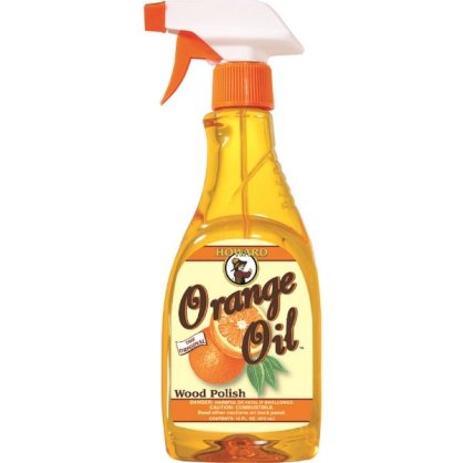 Nước lau sạch bóng đồ gỗ hương cam Howard Orange Oil (USA) ORS016 (473ml)