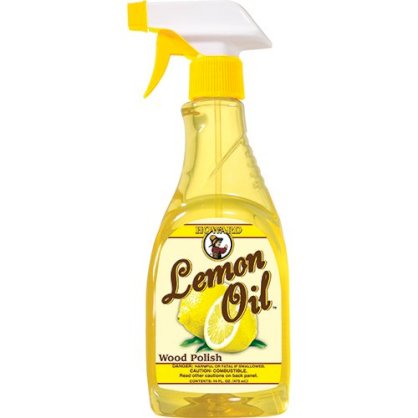 Nước lau sạch bóng đồ gỗ hương chanh Howard Lemon Oil (USA) LM0016 (473ml)