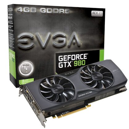 EVGA 04G-P4-2981-KR (NVIDIA GTX 980, 4GB GDDR5, 256-bit, PCI-E 3.0 16x)