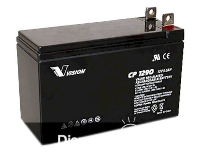 Ắc quy Vision 12V-9Ah CP1290A