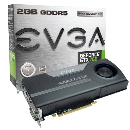 EVGA 02G-P4-2761-KR (NVIDIA GTX 760, 2GB GDDR5, 256-bit, PCI-E 3.0 16x)