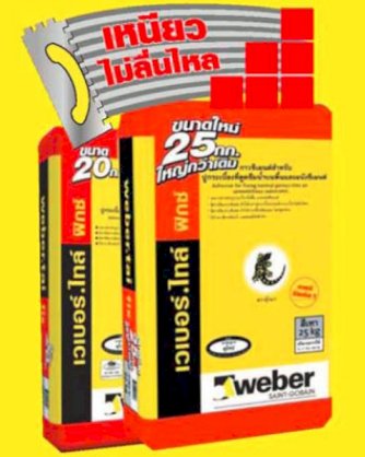 Keo dán gạch gốc xi măng Weber.tai fix