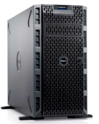 Server Dell PowerEdge T320 - E5-2430v2 (In tel Xeon E5-2430v2 2.4GHz, Ram 4GB, HDD 1x Dell 500GB, Raid S110 (0,1,5,10), PS 350Watts)