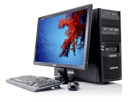 Máy tính Desktop CyberPower Ultra Scylla SE MKIII (AMD FX 4350 4.2GHz, RAM 8GB, HDD 2TB, VGA AMD Radeon HD 7770 1GB, Màn hình BenQ GL2450E 24inch, Windows 8 64-bit)