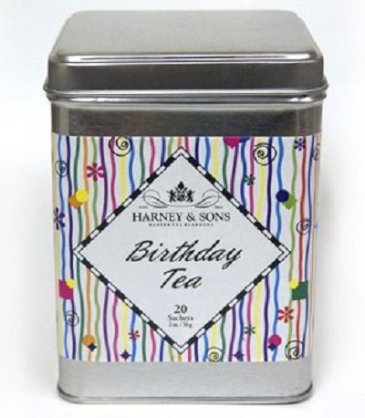 Harney and Sons Birthday Tea Tin, 20 Sachets
