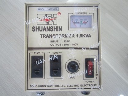 Máy biến áp SHUANSHIN 1.5KVA