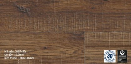 Sàn gỗ công nghiệp Kaindl 34074SQ 12mm