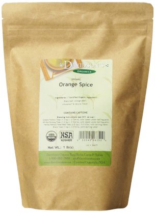 Davidson's Tea Bulk, Orange Spice, 16-Ounce Bag