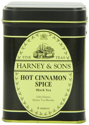 Harney & Sons Hot Cinnamon Spice Loose Leaf Tea, 4 Ounce Tin