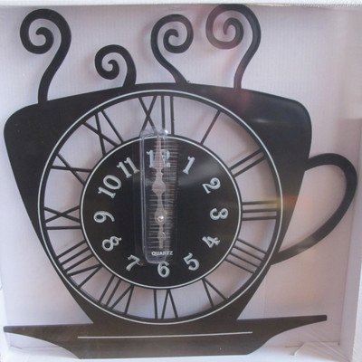 Creative Motion Coffee Cup Wall Clock