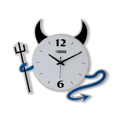 Creative Motion Devil Wall Clock