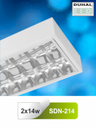 Máng đèn phản quang gắn nổi cao cấp Duhal SDN214