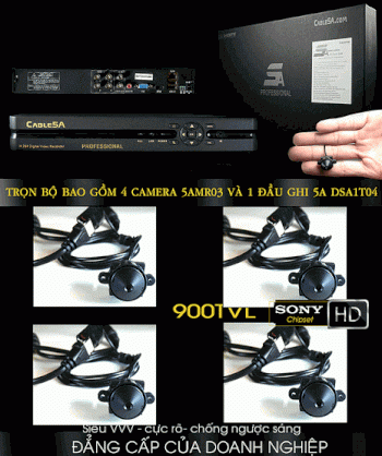 Trọn bộ 4 kênh Cable5a 5AMR03