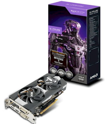 SAPPHIRE DUAL-X R9 270X 2GB GDDR5 WITH BOOST & OC BATTLEFIELD 4 EDITION (ATI Radeon R9 270X, 2GB GDDR5, 256-bit, PCI Express 3.0)