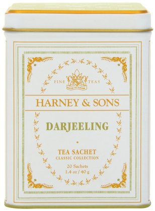 Harney & Sons Classic Darjeeling Tea, 20 Tea Sachets, 1.4oz