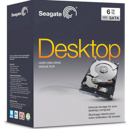 Seagate STBD6000100 6TB 128MB Cache SATA 6.0Gb/s 3.5' Internal Hard Drive