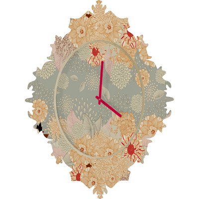 DENY Designs Iveta Abolina Creme De La Creme Wall Clock