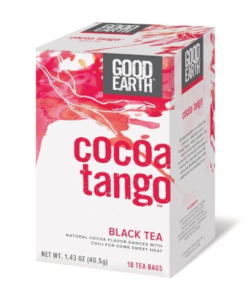 Good Earth Cocoa Tango Black Tea, 18 Count Tea Bags