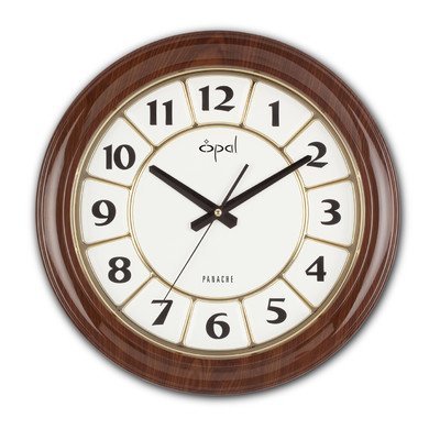 Opal Luxury Time Products 16.4'' Round Abs Wall Clock