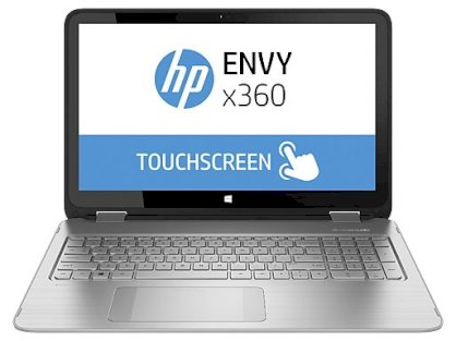 HP ENVY 15-U011dx X360 (G6T85UA) (Intel Core i7-4510U 2.0GHz, 8GB RAM, 1TB HDD, VGA Intel HD Graphics 4400, 15.6 inch Touch Screen, Windows 8.1 64 bit)