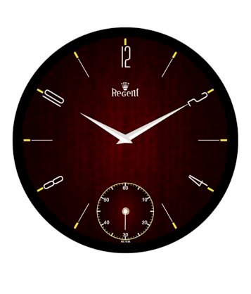 Regent Double Movement Digital Wall Clock 29