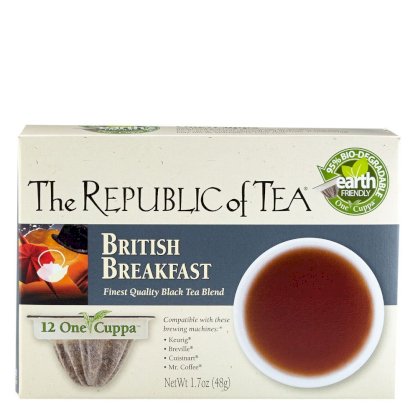 The Republic Of Tea British Breakfast Black Tea One Cuppa