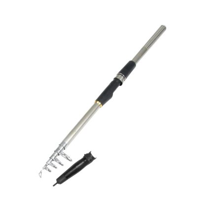 Telescopic 6 Sections Freshwater Fishing Pole 2.3 Meters