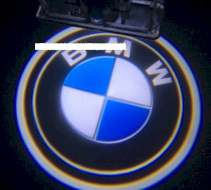 Đèn Led logo lắp Taply cửa cho xe BMW 01