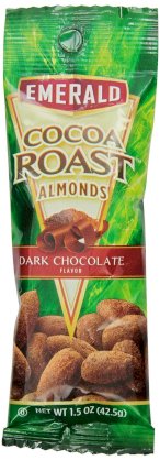 Emerald Cocoa Roast Almonds, 1.5-Ounce (Pack of 12)