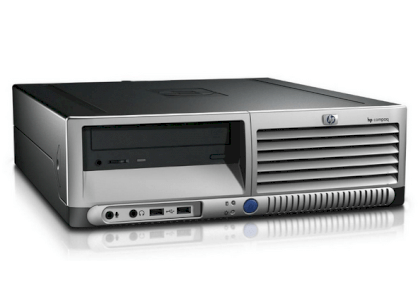 Máy tính Desktop HP Compaq 7700 (Intel Core 2 Duo E6300 1.86Ghz, Ram 2GB, HDD 160GB, VGA Onboard, PC DOS, Không kèm màn hình)