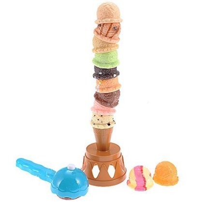 Ice Cream Stacking Tower Balancing Game for Kids