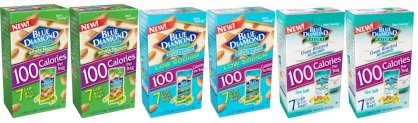 Blue Diamond Almonds 100 Calorie Packs - 3 Variety Flavers (Box of 42 / .6-Ounce Grab and Go bags)