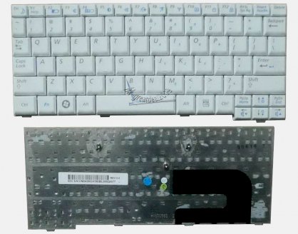 Bàn phím laptop Samsung Mini NC10 NC 10 NC-10 NP-NC10 NP-N130 N140 (Trắng)