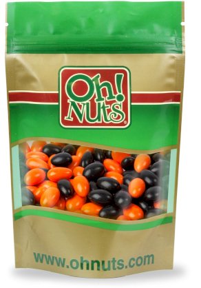 Halloween Jordan Almonds 1 Pound Bags (Pack of 5)- Oh! Nuts