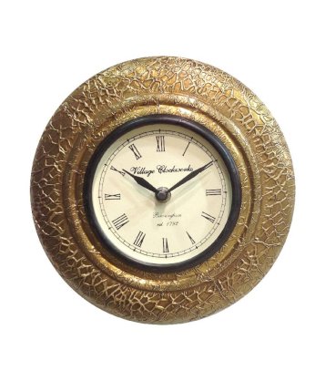 Grv Wooden Vintage Wall Clock 02