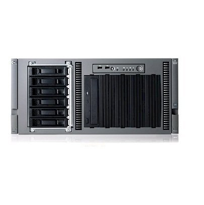 Server HP ProLiant ML350 G5 (2 x Intel Xeon Quad Core E5430 2.66GHz, Ram 8GB, HDD 2x146GB, DVD ROM, Raid E200i/128MB (0,1,5,10), PS 1x1000W)