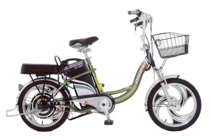 Xe đạp điện Asama ASH 18" (màu xanh)